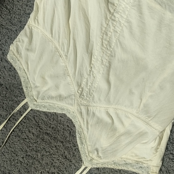 Decorative Ivory Boho Tank Top - Picture 5 of 16